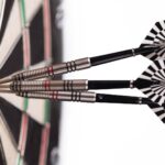 Picture of a dartboard with the best dart brands